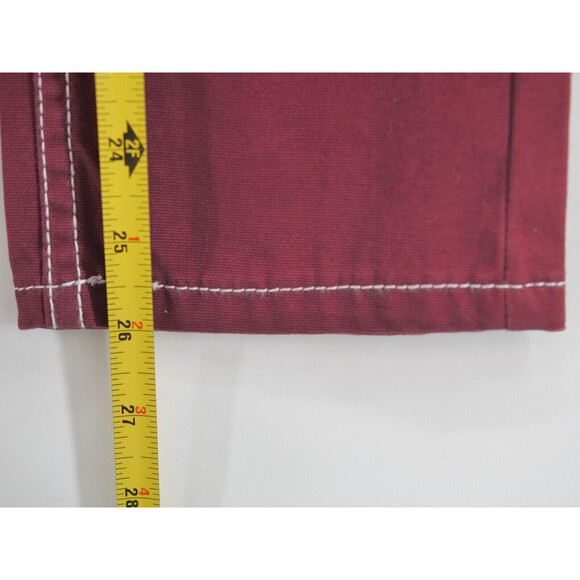 LEVI’S 511 SLIM STRAIGHT BURGUNDY PANTS BOYS SIZE 10 Reg 25x25 - Picture 5 of 9